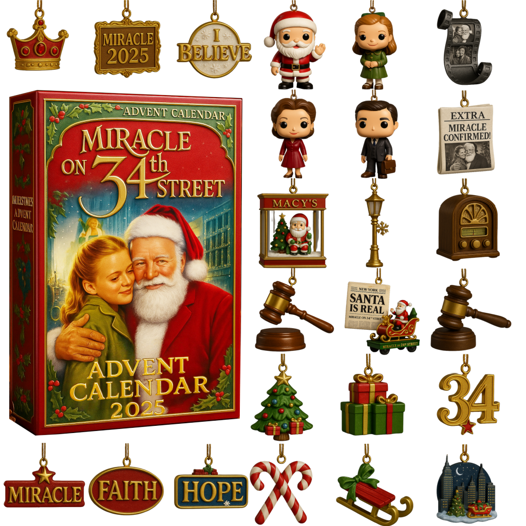 2025 Miracle on 34th Street Advent Calendar