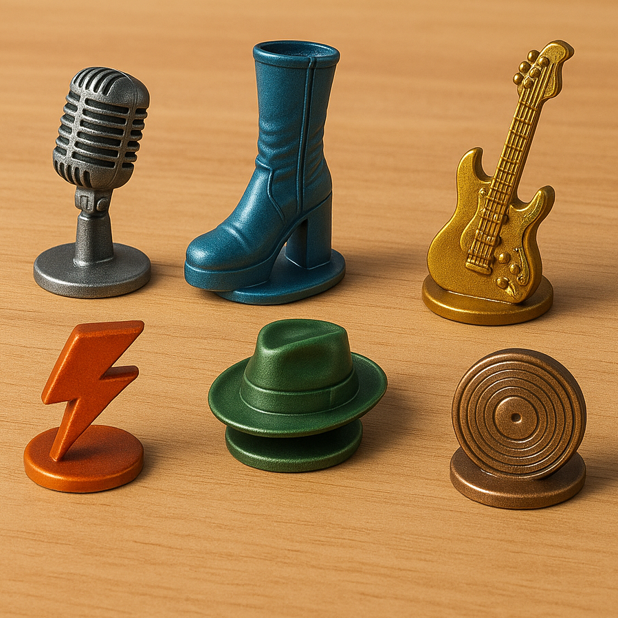 🌈David Bowie Musician Monopoly