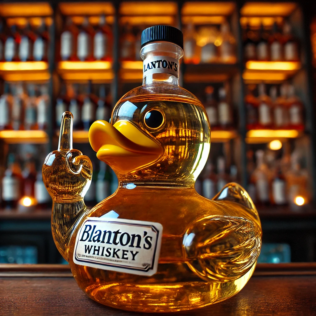 Middle Finger Duck Bottle