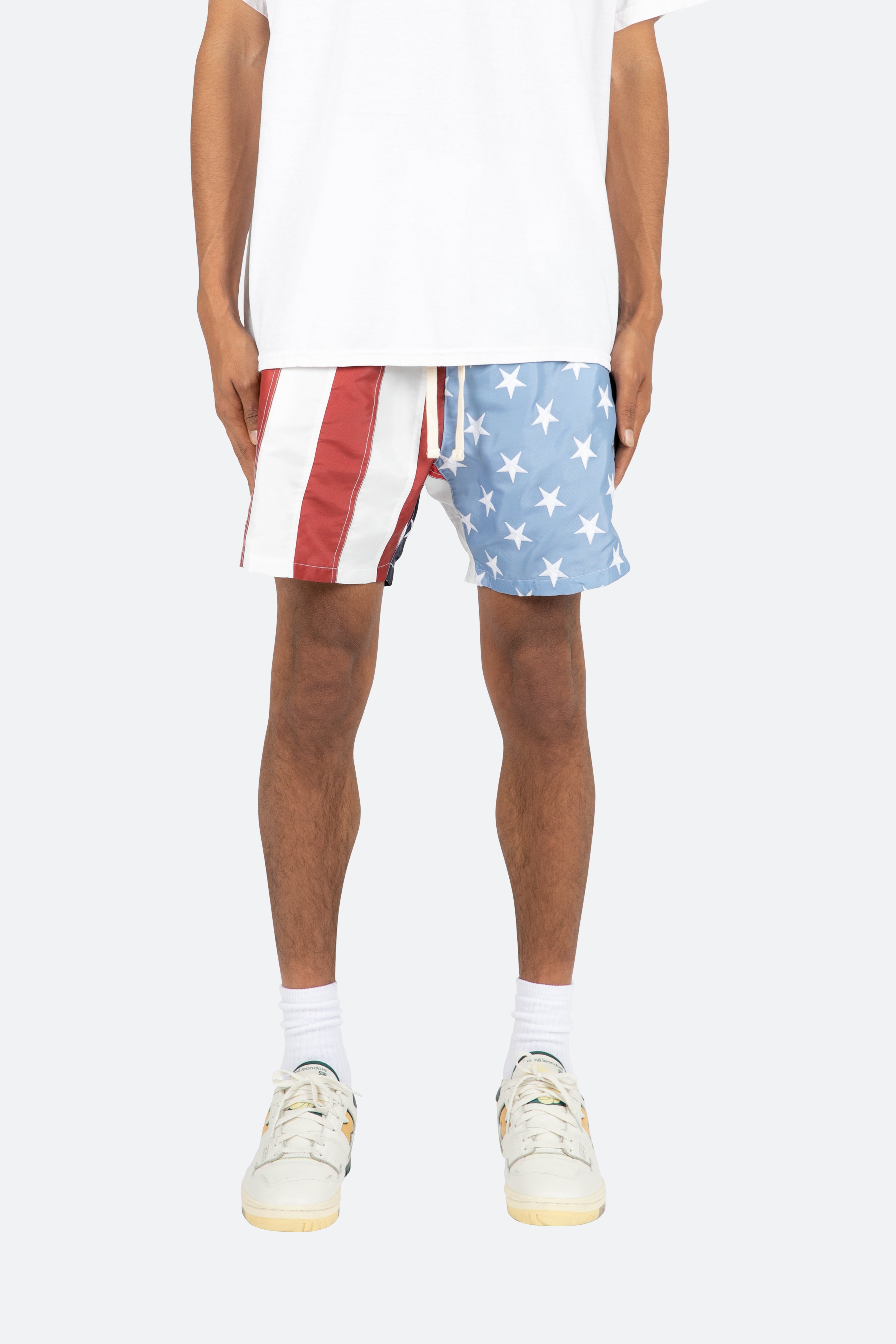 Flag Shorts - Red/White/Blue