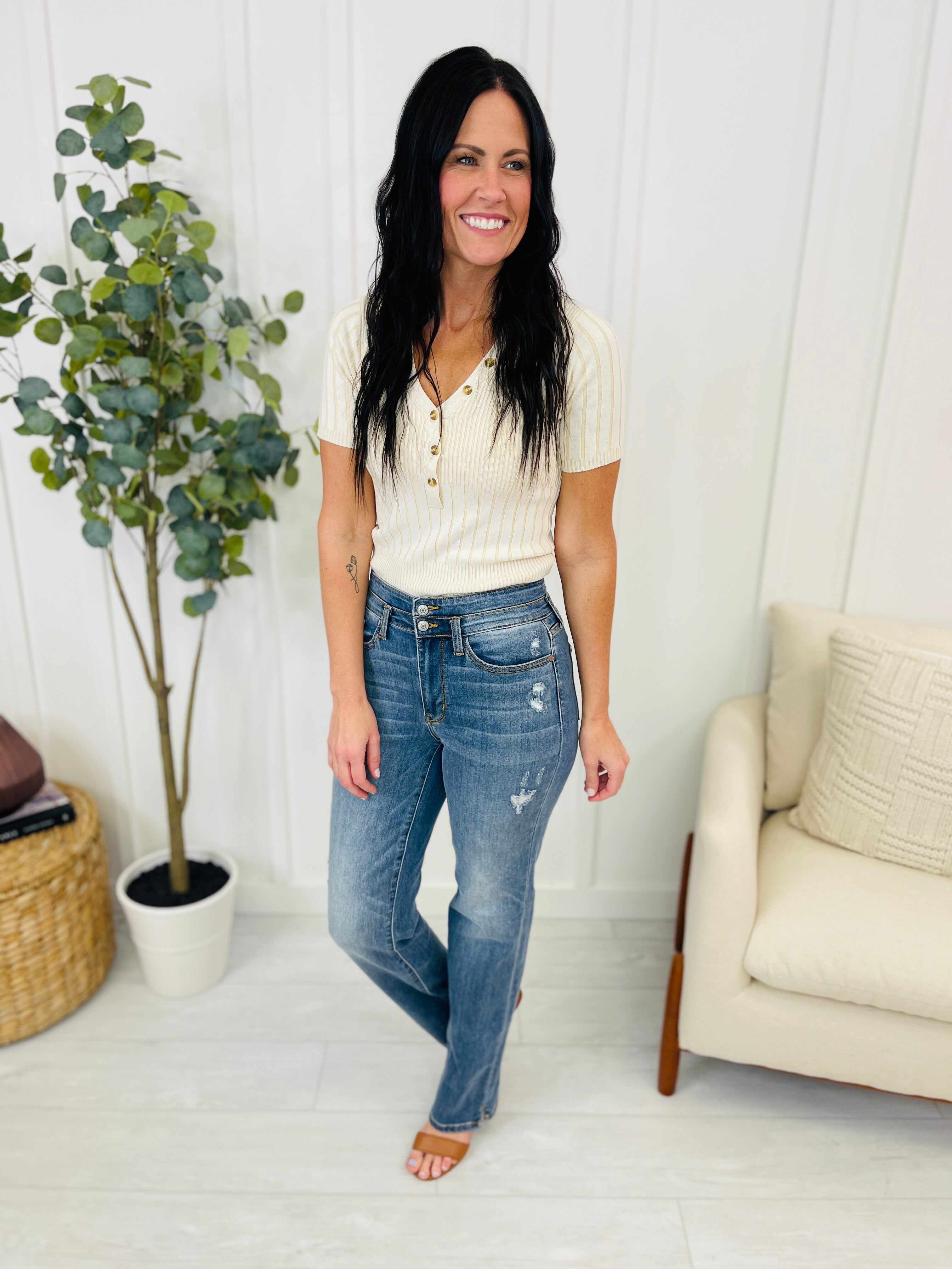 REG/CURVY Make It a Double Straight Jeans