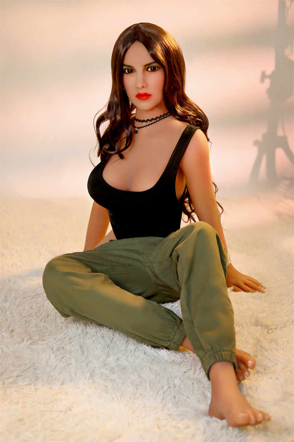 US Stock - Kara 5ft18 / 158cm 100#-2 TPE MILF Female Sex Doll With Medium Breast