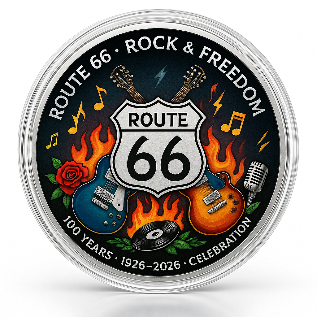 Route 66 Centennial Commemorative Coin