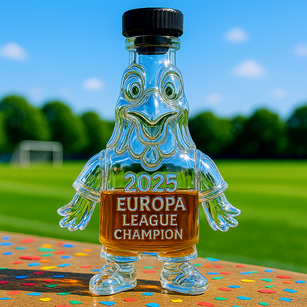 The Tottenham Hotspur Mascot Whisky Bottle——Celebrate Tottenham Hotspur Winning 2025 Europa League Championship