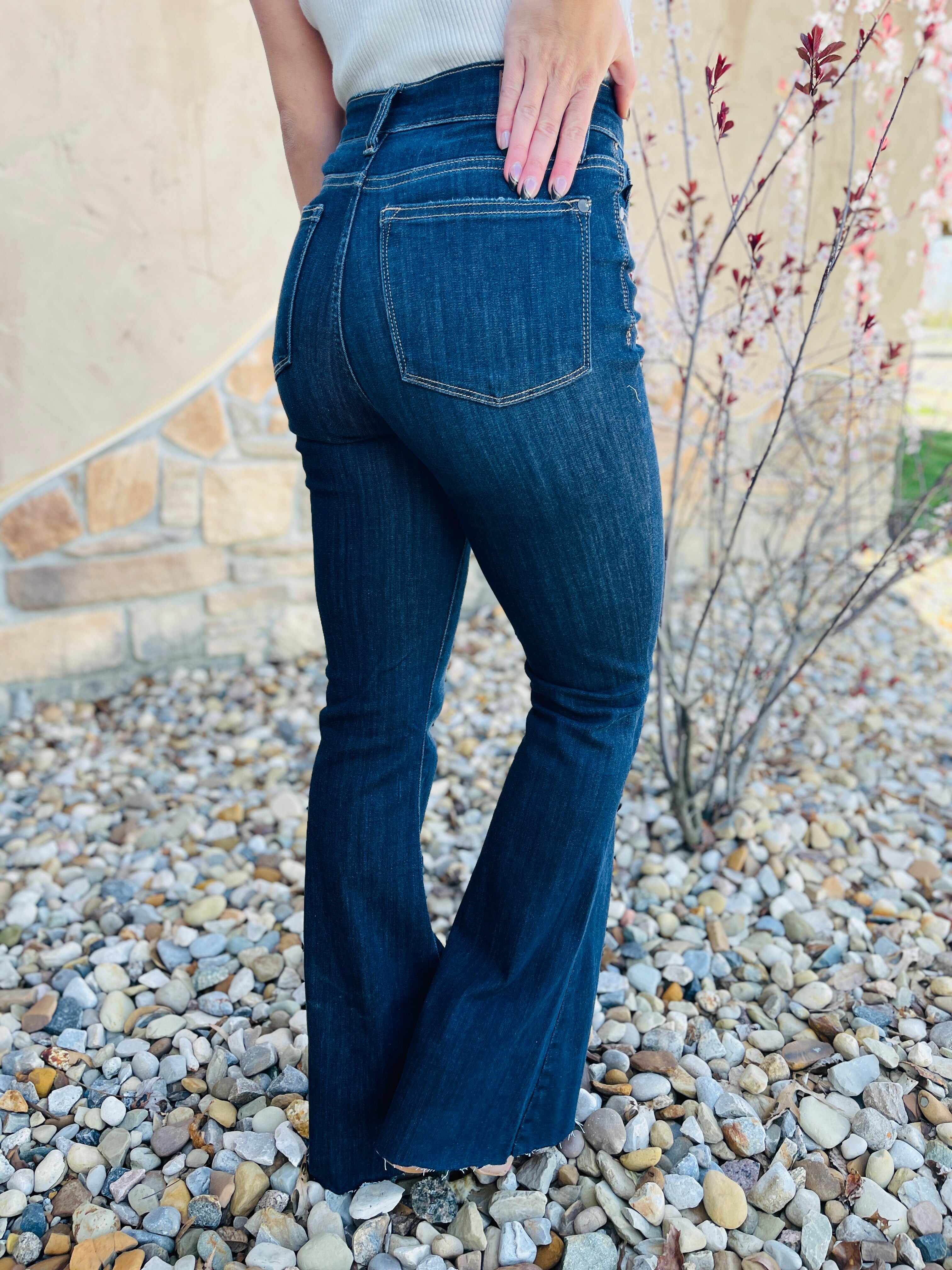 RESTOCK! REG/CURVY See Ya There Flare Jeans