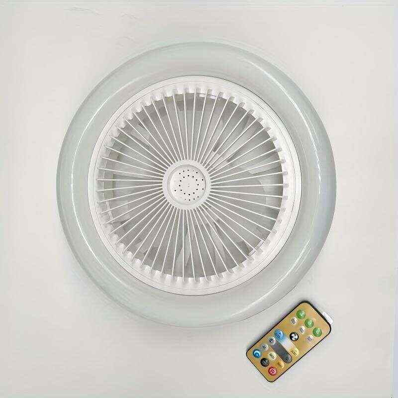 Fan Lamp E27 Screw Connection Fan Bedroom Lamp Household Stepless Integrated Fan Lamp