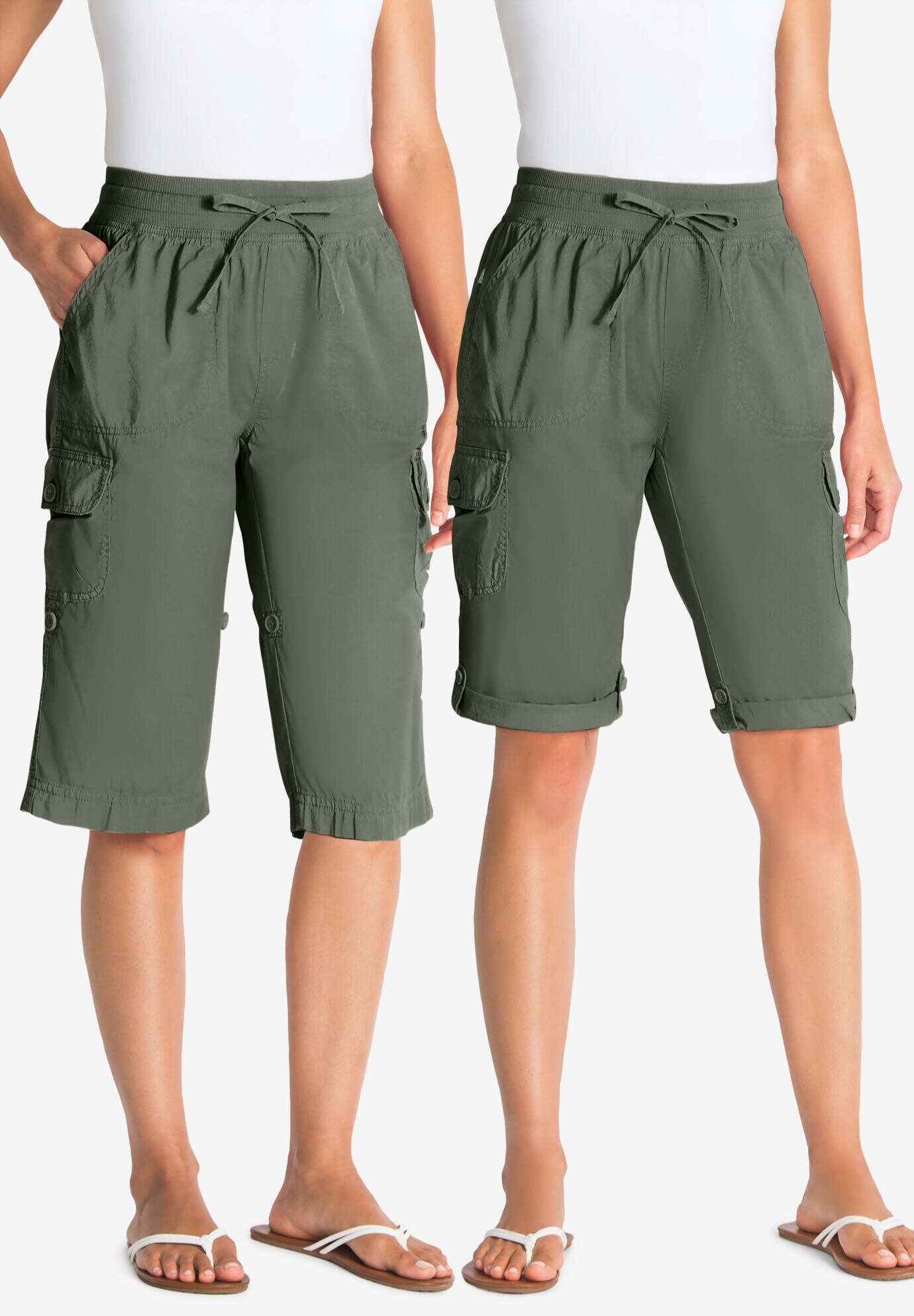 Convertible Length Cargo Short