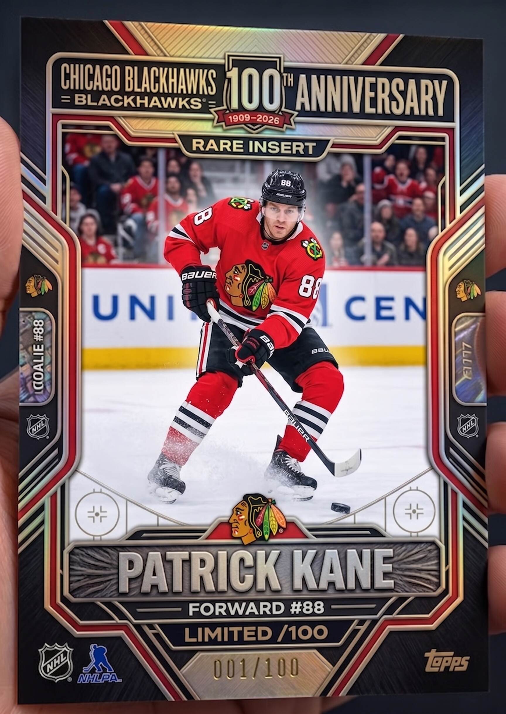 2026 Chicago Blackhawks 100th Anniversary Legacy Collection Hobby Box