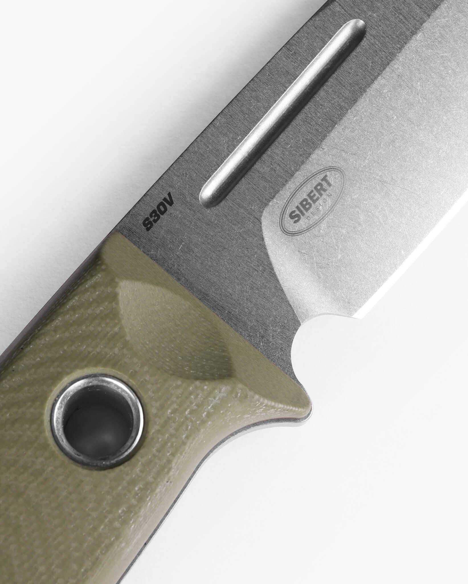 Mini Bushcrafter | OD Green G10 | Drop-point