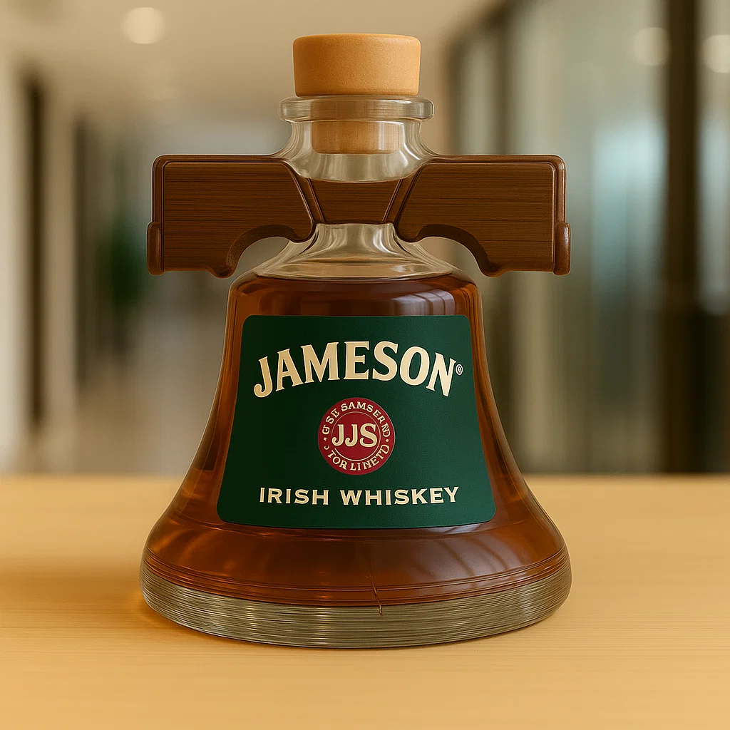 Liberty Pour——Bell of Freedom Whiskey Bottle