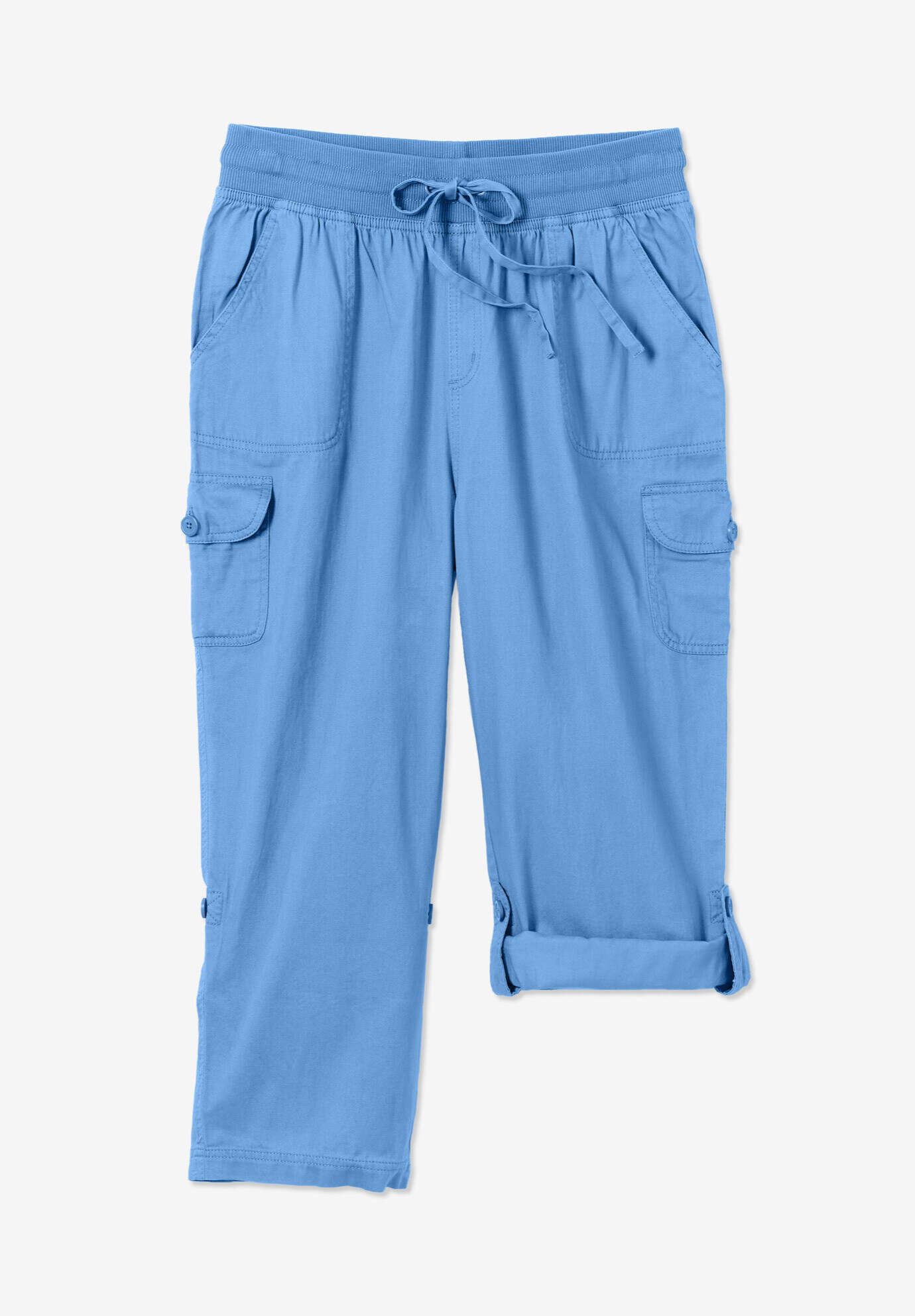Convertible Length Cargo Capri Pant