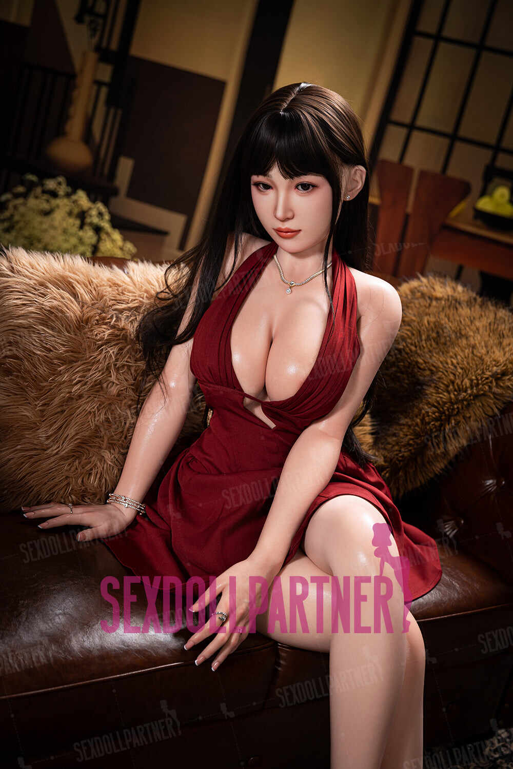 2026 Latest Version RIDMII Hain 5ft34/ 163cm Unique Design V2 Silicone Head Asian AI Talking Robot Full Body Custom Sex Doll