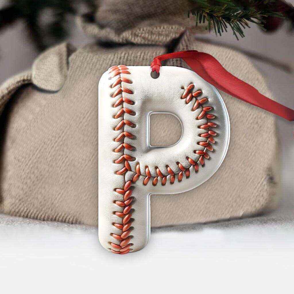 ⚾Personalized Baseball Letter Ornament