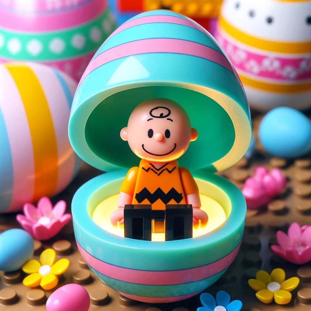 Peanuts Comic Easter Egg Capsule