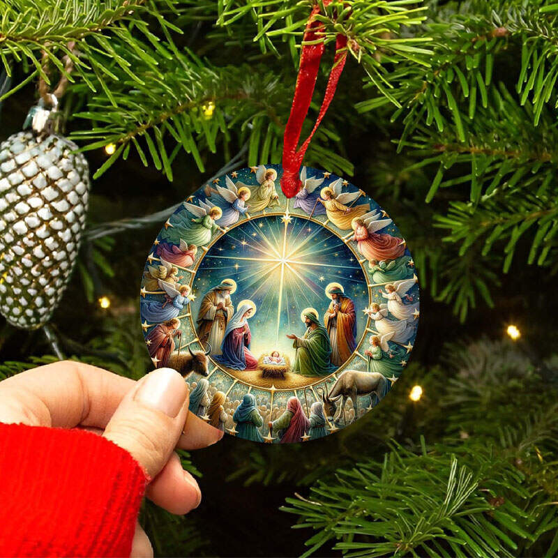 Christmas Nativity Scene Ornament