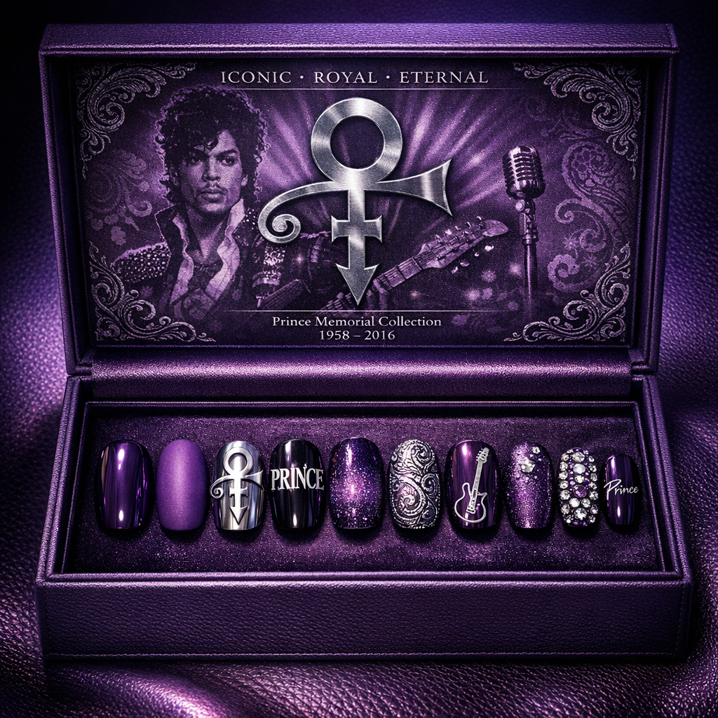 Prince Memorial Collection Nail Set