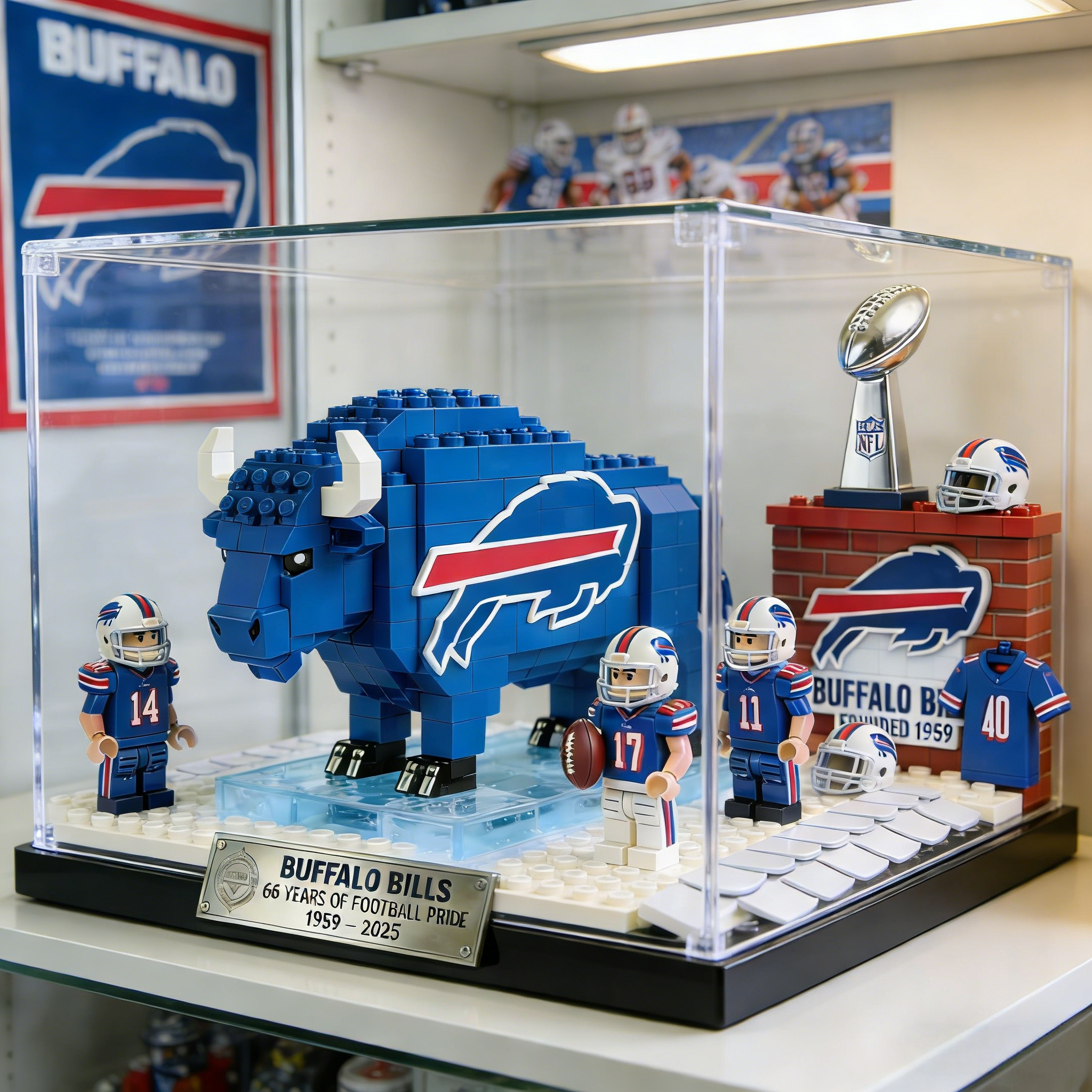 Bills 66th Anniversary Display Set (1959-2025)
