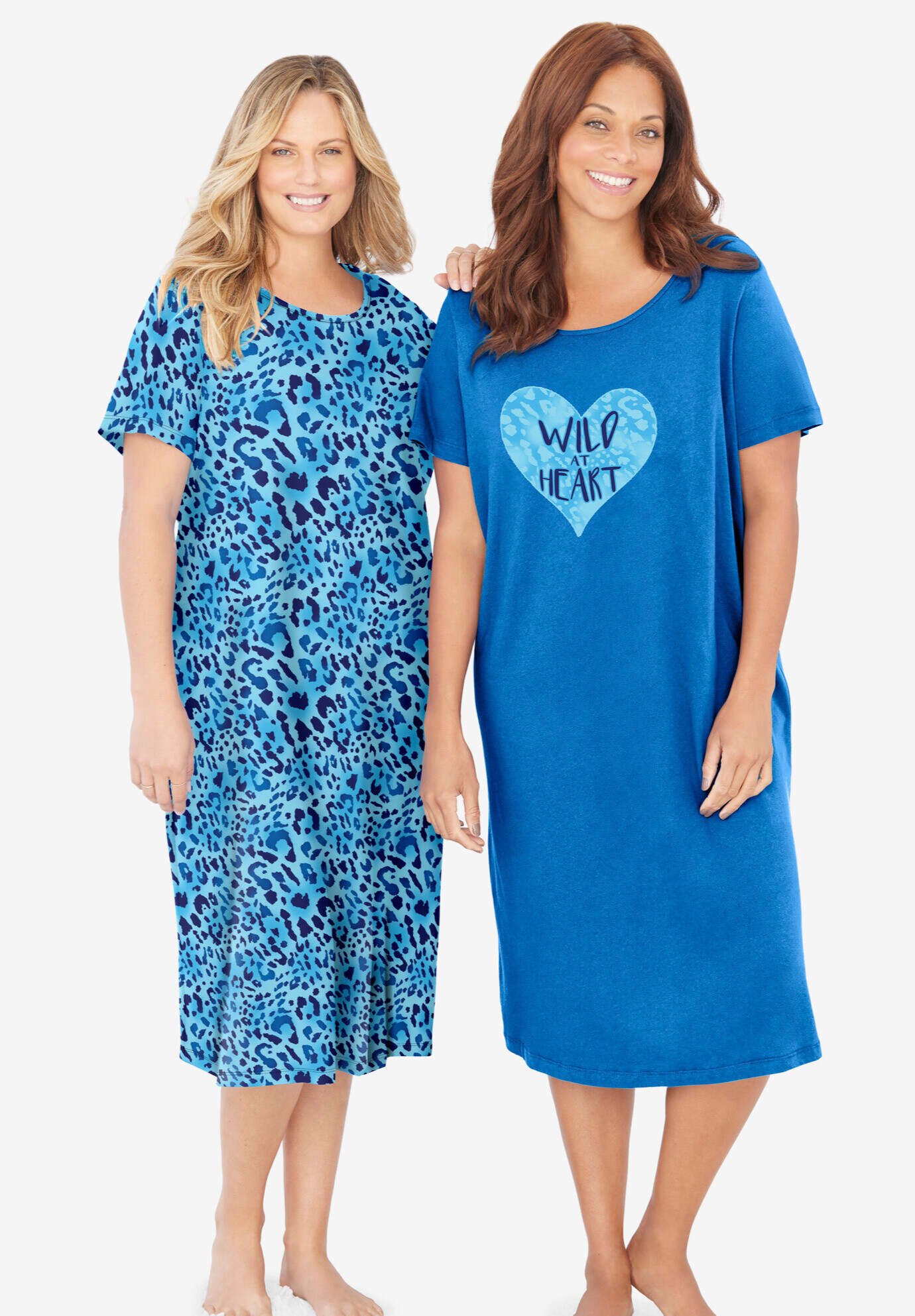 2-Pack Long Sleepshirts