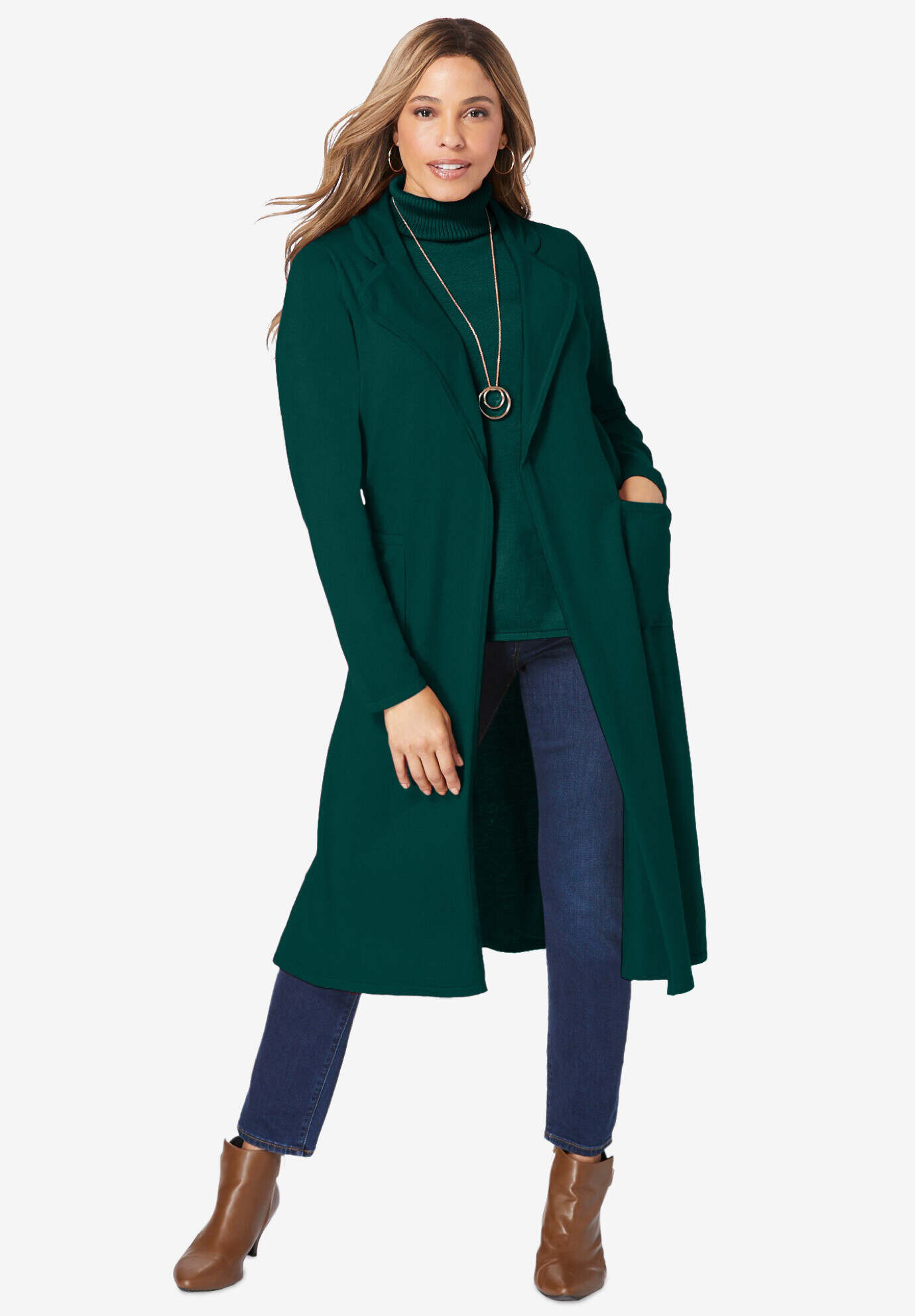 Cashmere Collared Duster