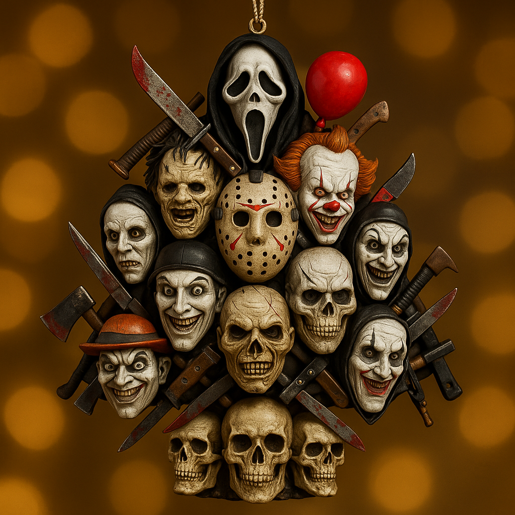 Horror Legends Killer Tree Christmas Ornament