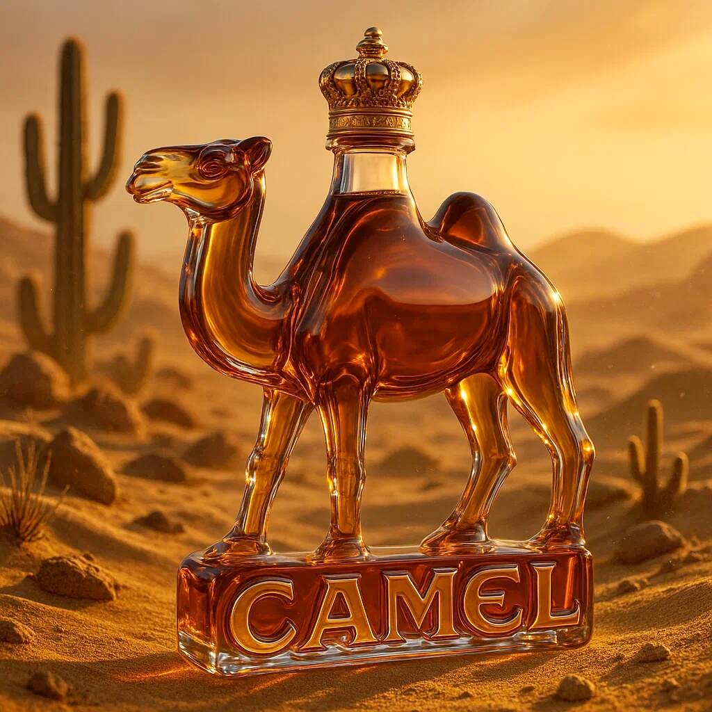 Camel Collector's Edition Whiskey Bottle