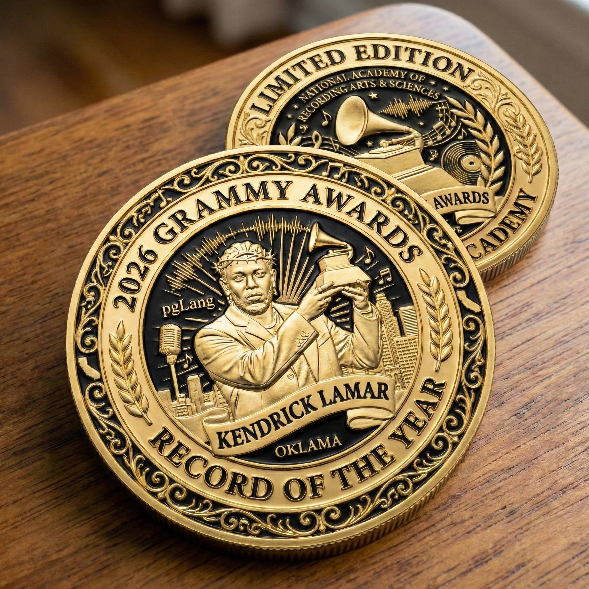 Kendrick Lamar – 2026 Grammy Awards Commemorative Coin