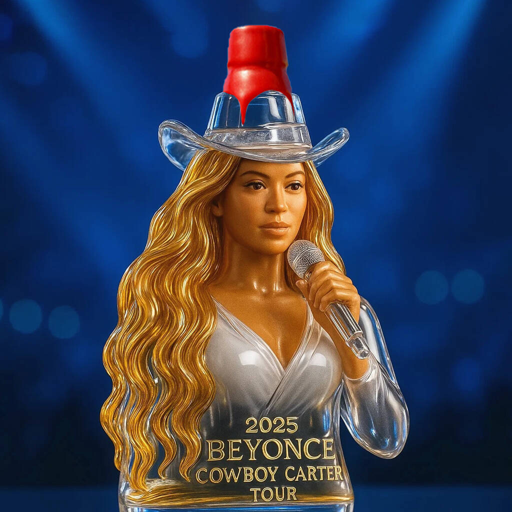 Beyoncé 2025 Cowboy Carter Tour Whiskey Bottle
