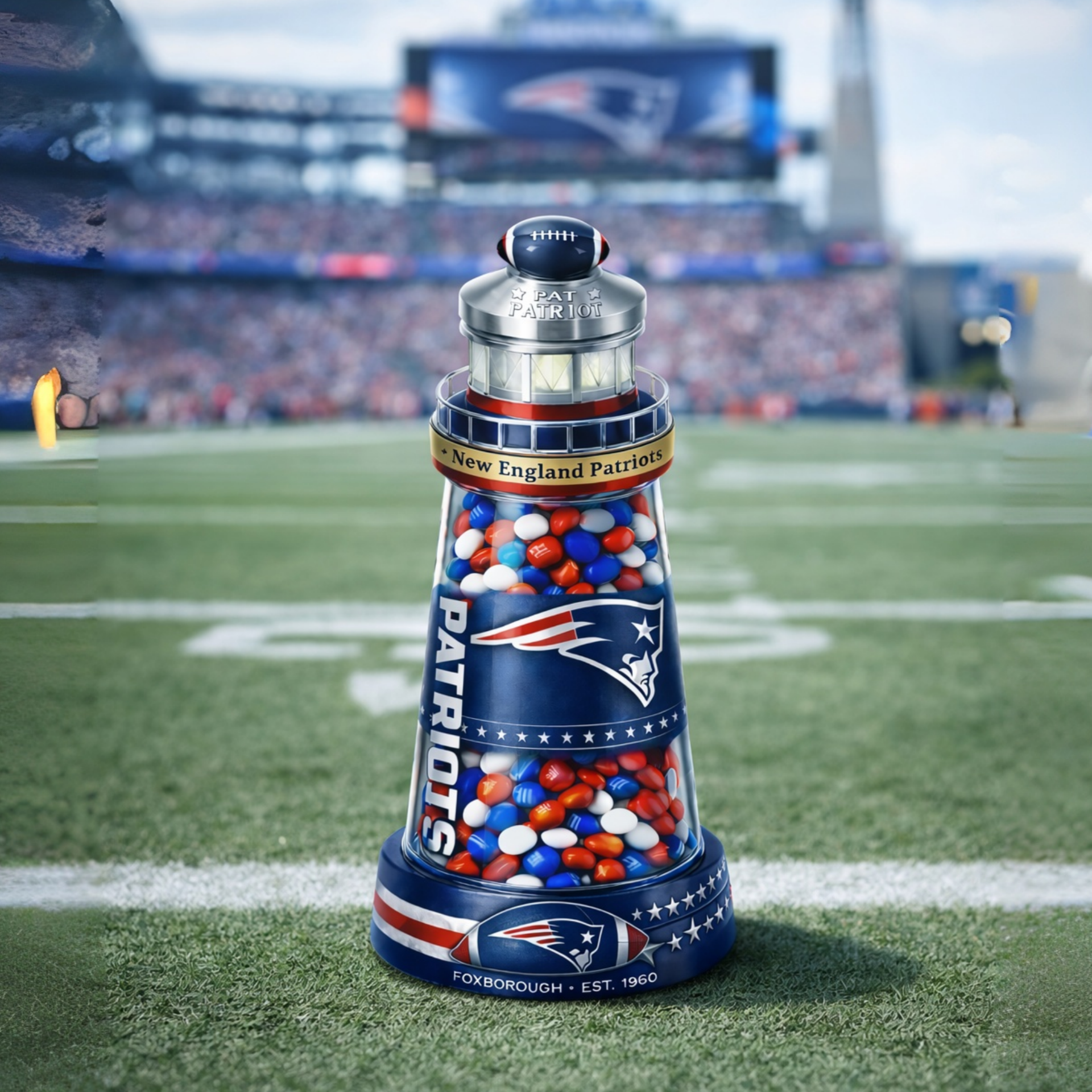 Patriot M&M’s Candy Jar