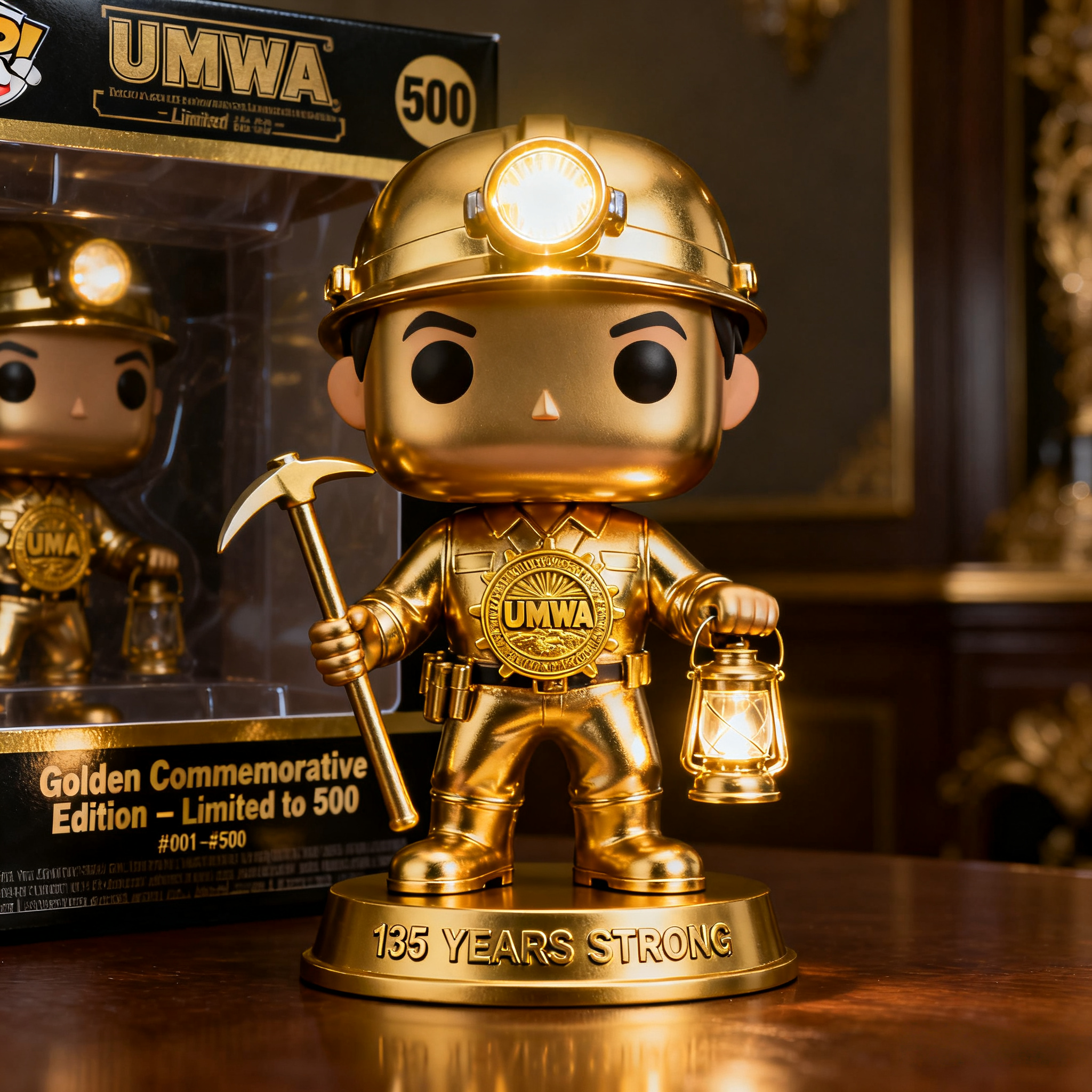 POP!UMWA 135th Anniversary Miner POP Figure