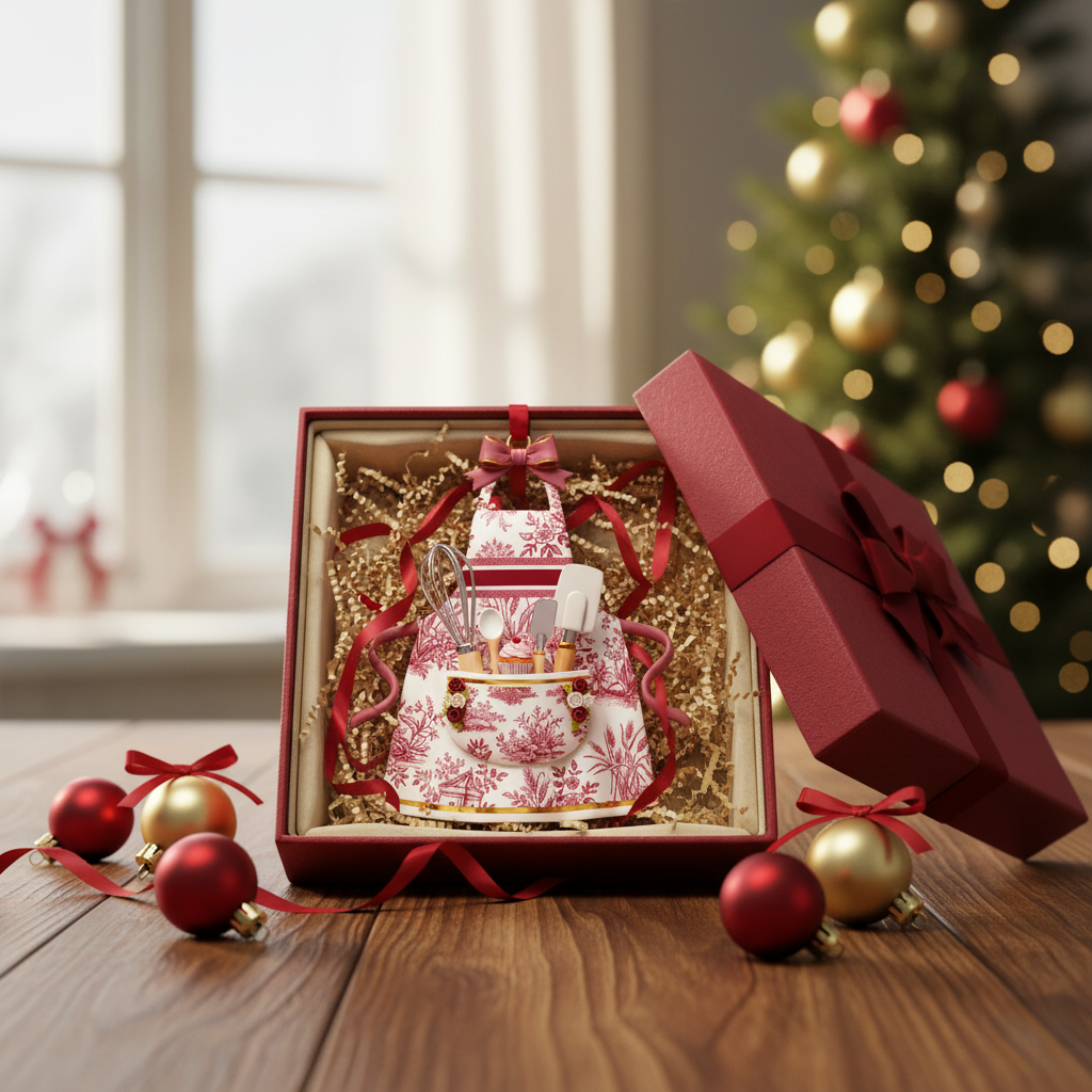 Christmas Baking Apron Ornament