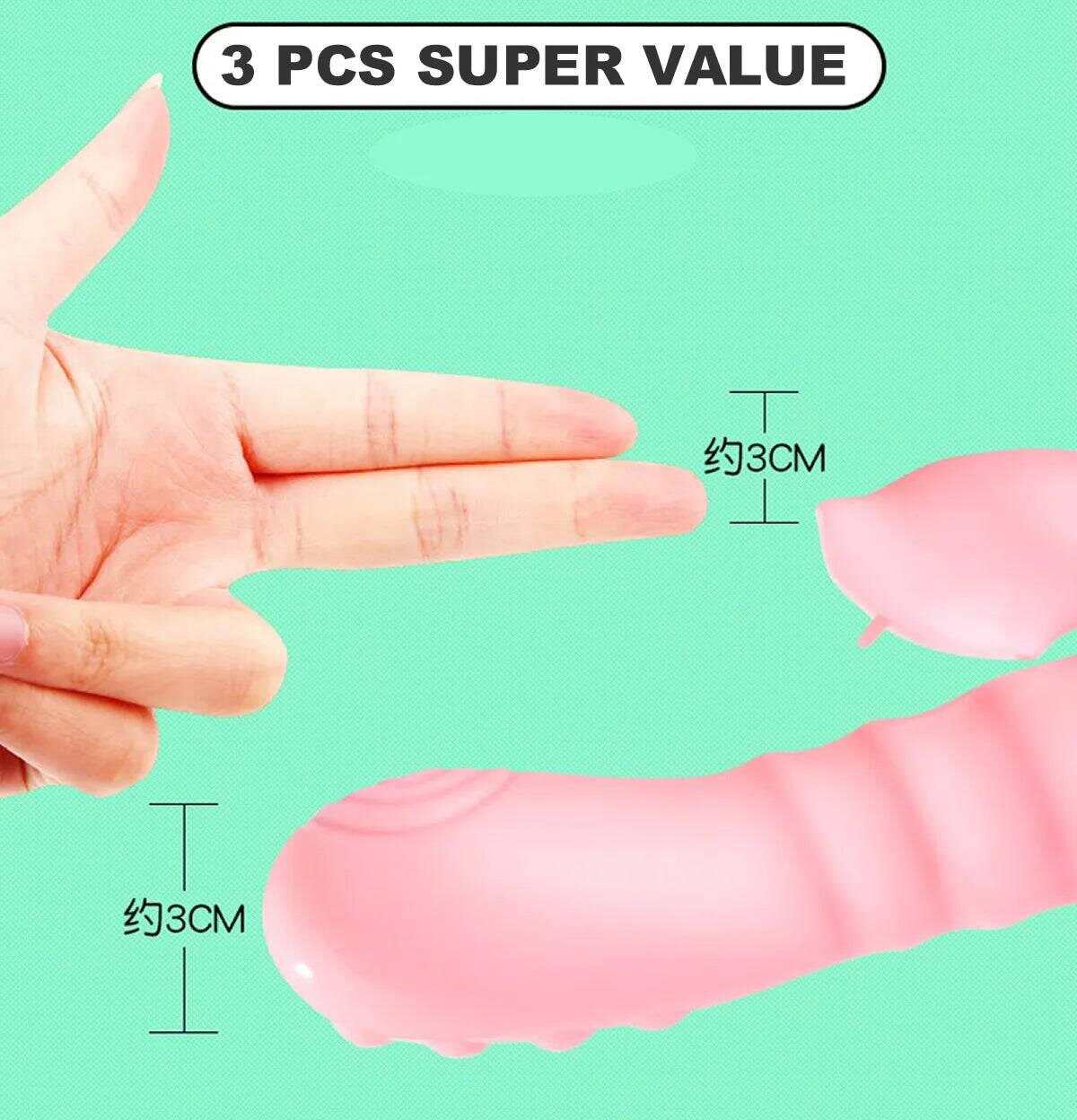 3-Piece Rabbit G-Spot Vibrator Set