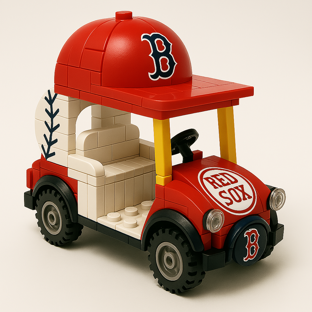 Baseball Team Cart Building Blocks