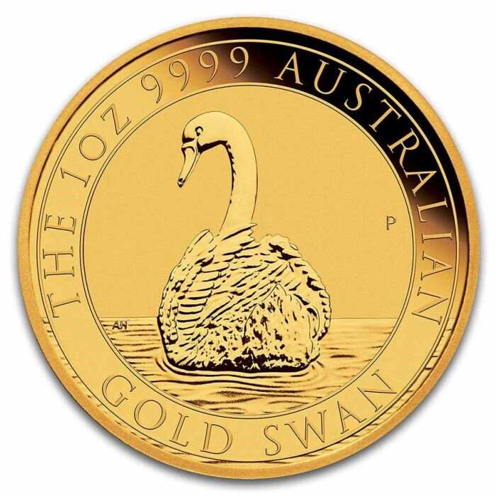 2023 1 oz Australia Swan .9999 Gold Coin BU