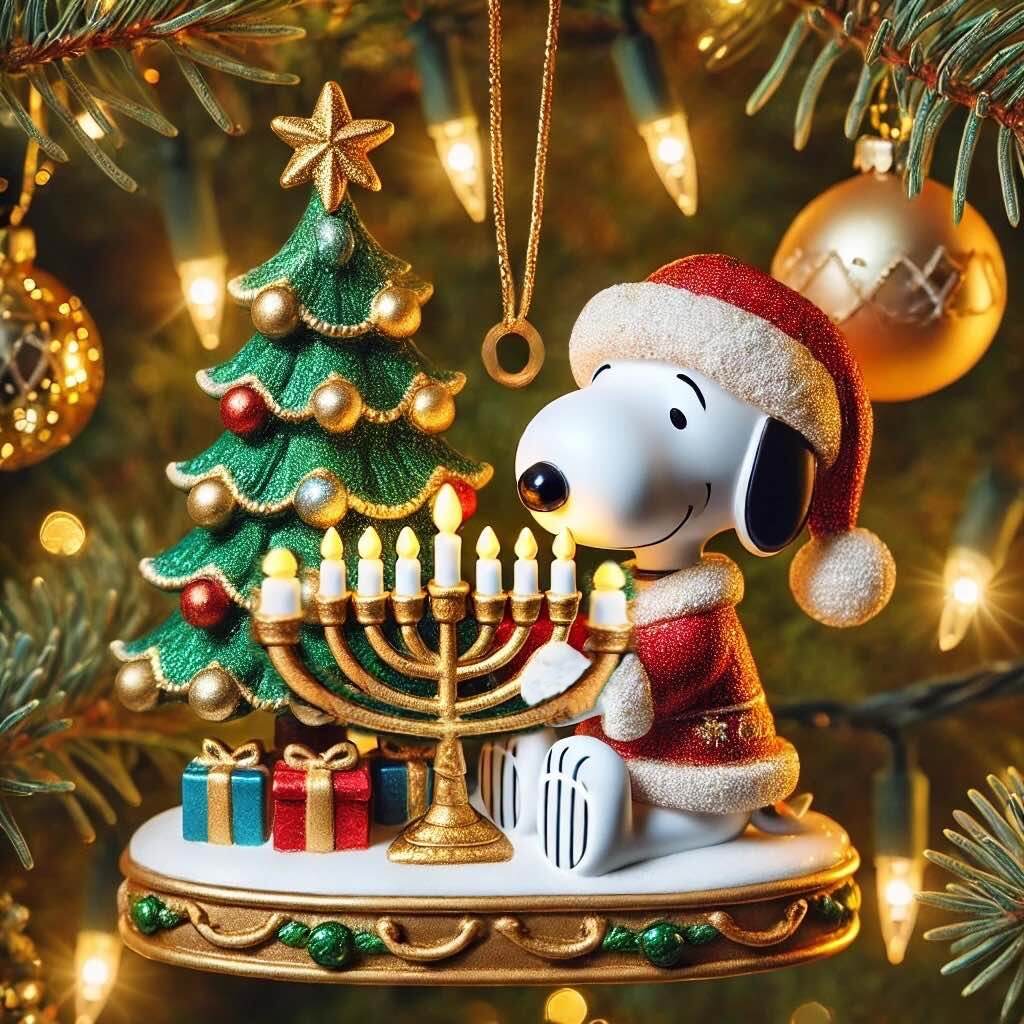 Christmas Hanukkah Ornaments