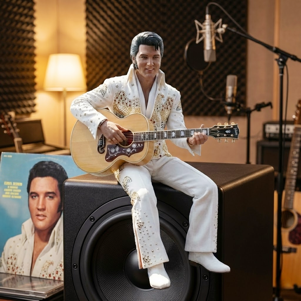 King of Rock decorative figurine