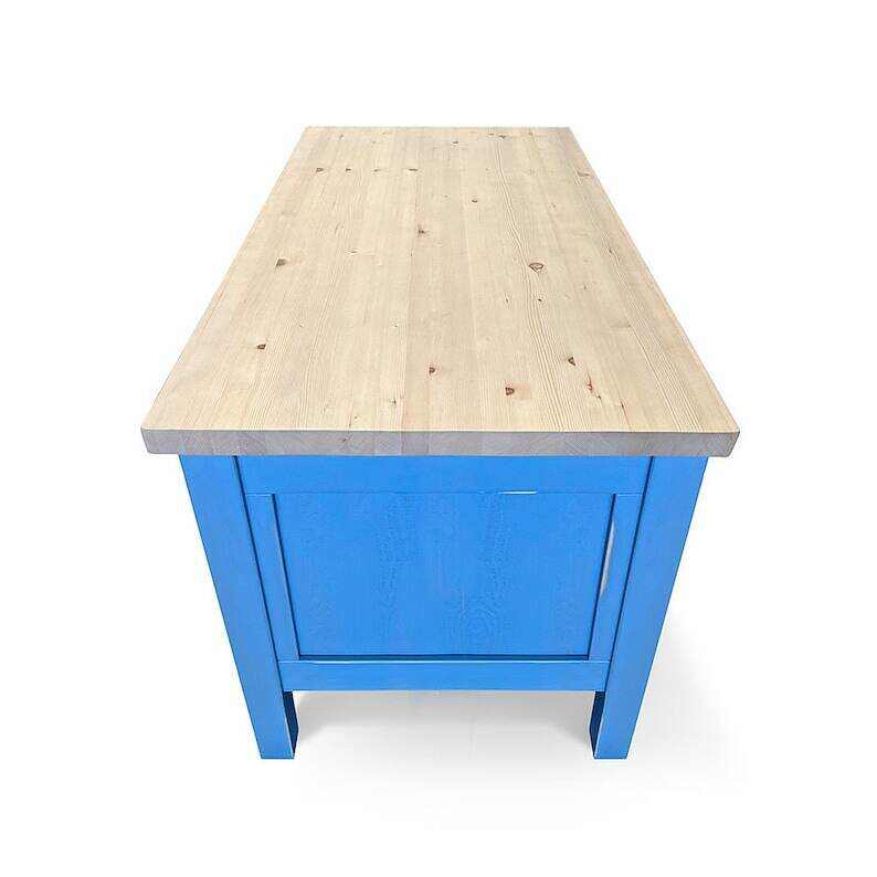 Kitchen Island, Farmhouse Kitchen, Butcher Block, Island, Table, Kitchen Table