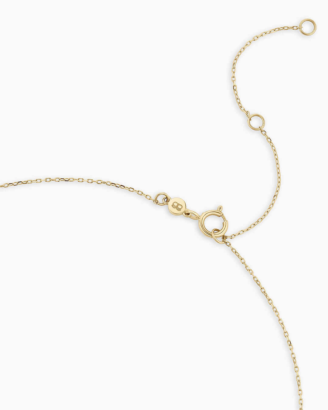Diamond and White Sapphire Amara Necklace