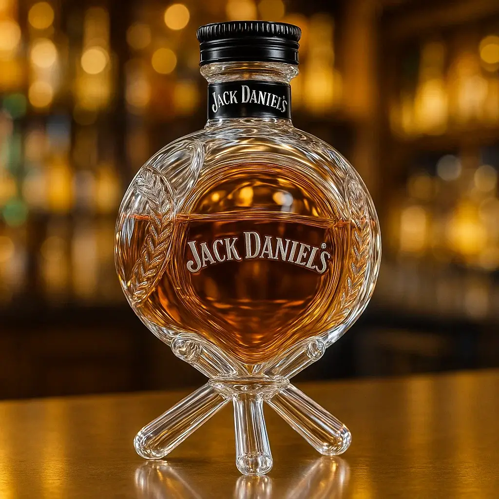 Baseball Whisky Bottle