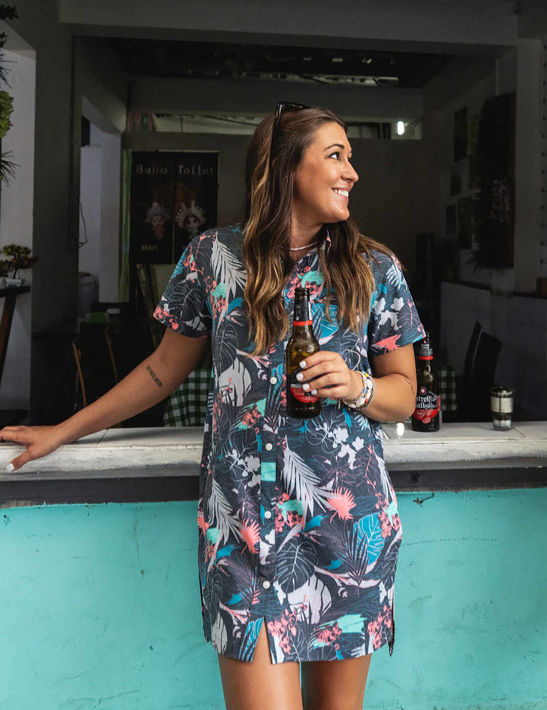 Womens Kona Cover-Up Dress