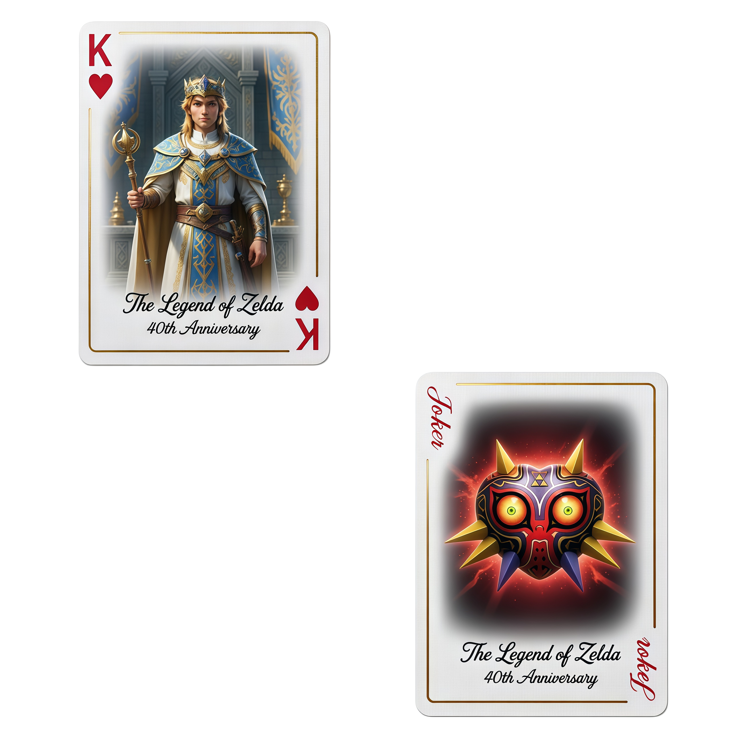 🗡️ The Legend of Zelda 40th Anniversary Playing Cards