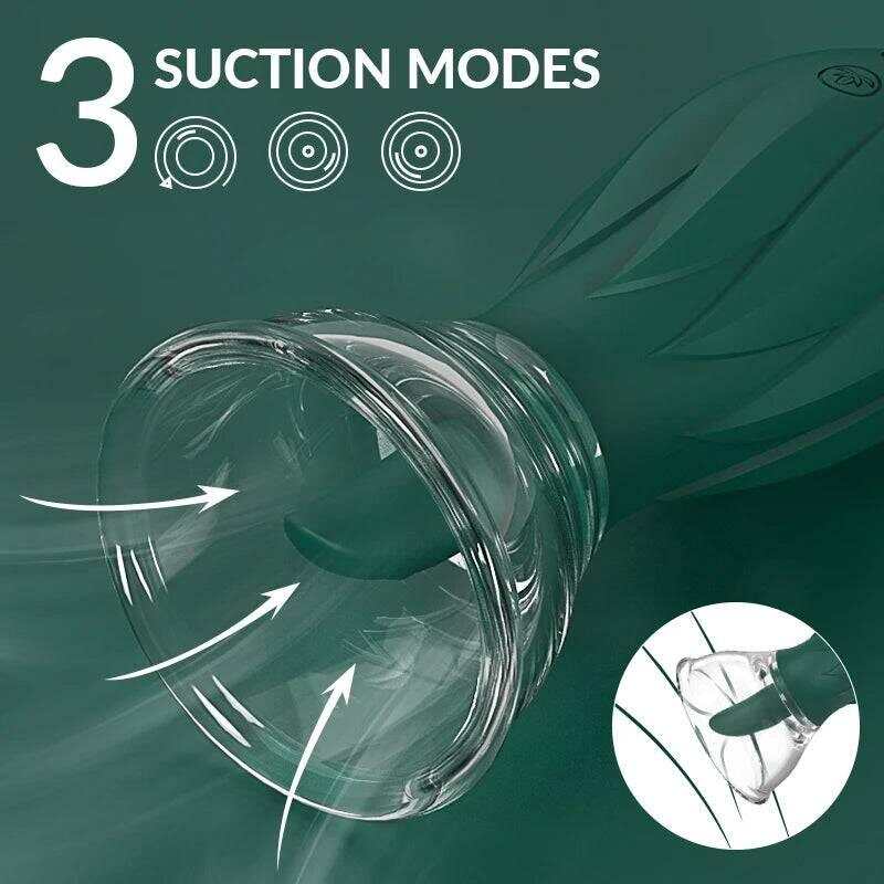 PASSION PULSE ADULT 3 Sucking 10 Licking Modes Clitoral Vibrator