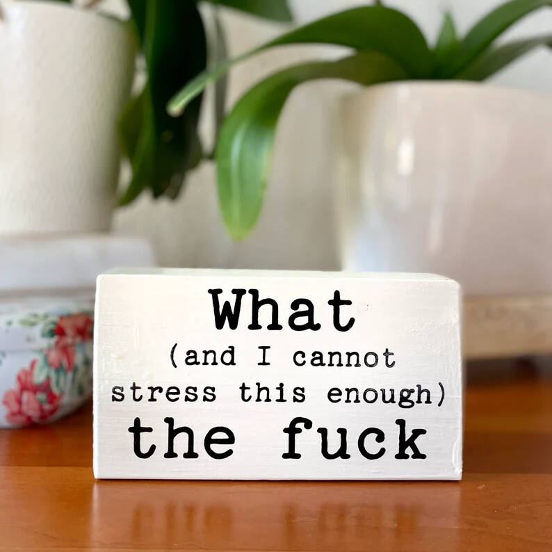 Fun office desk wood sign(🔥Buy 3 Get 1 FREE🔥)