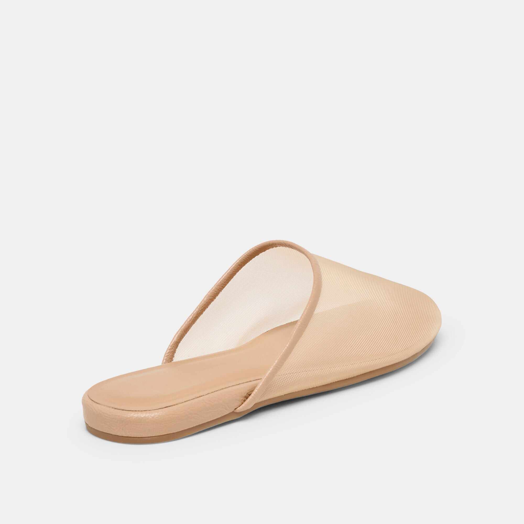 GENI FLATS LT TAN MESH