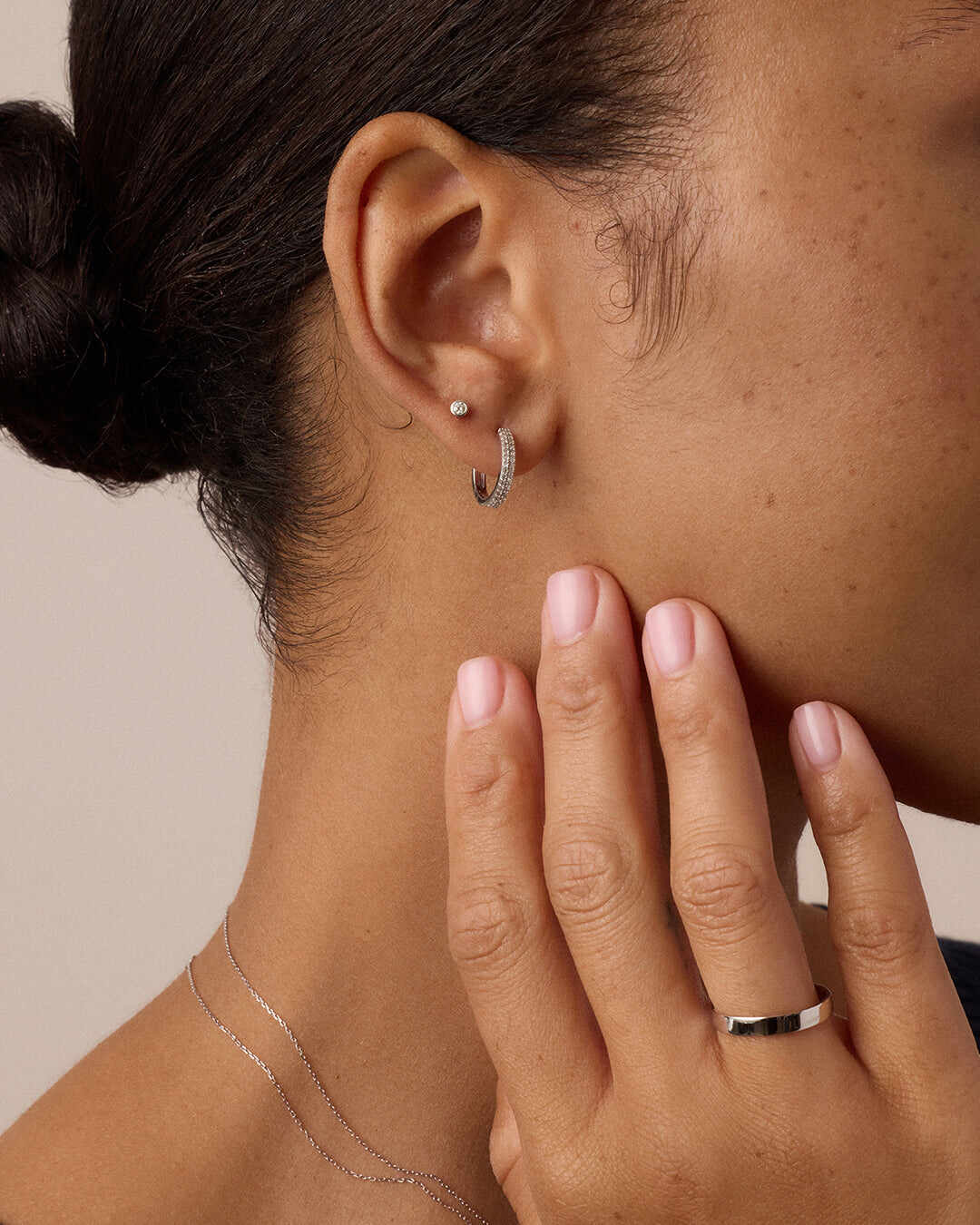 Classic Diamond Flat Back Studs