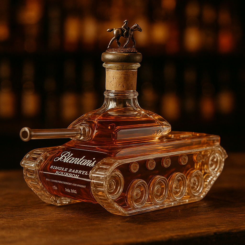 TANK Whiskey Bottle
