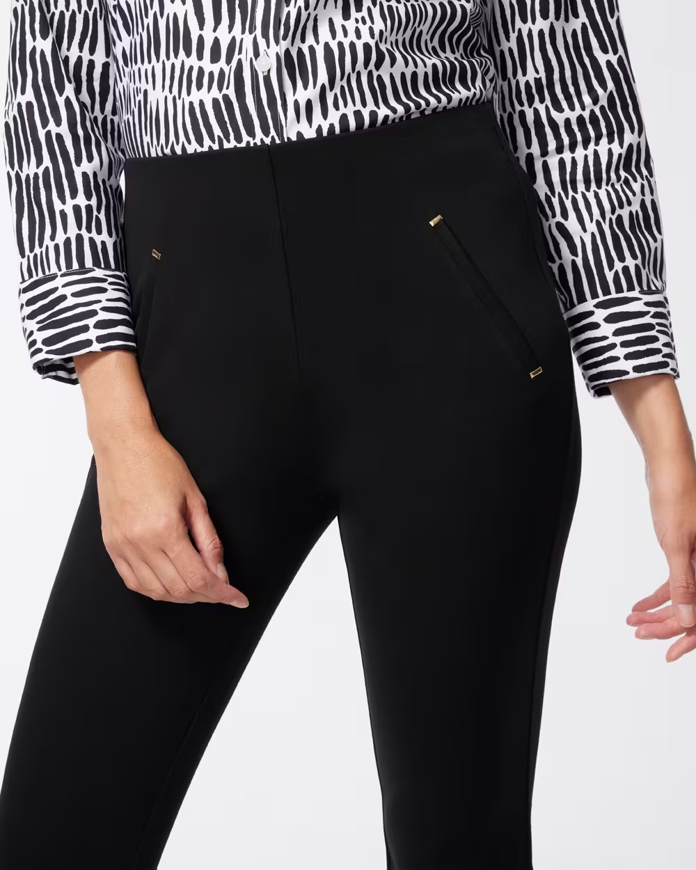 Juliet Ponte Trim Detail Pants