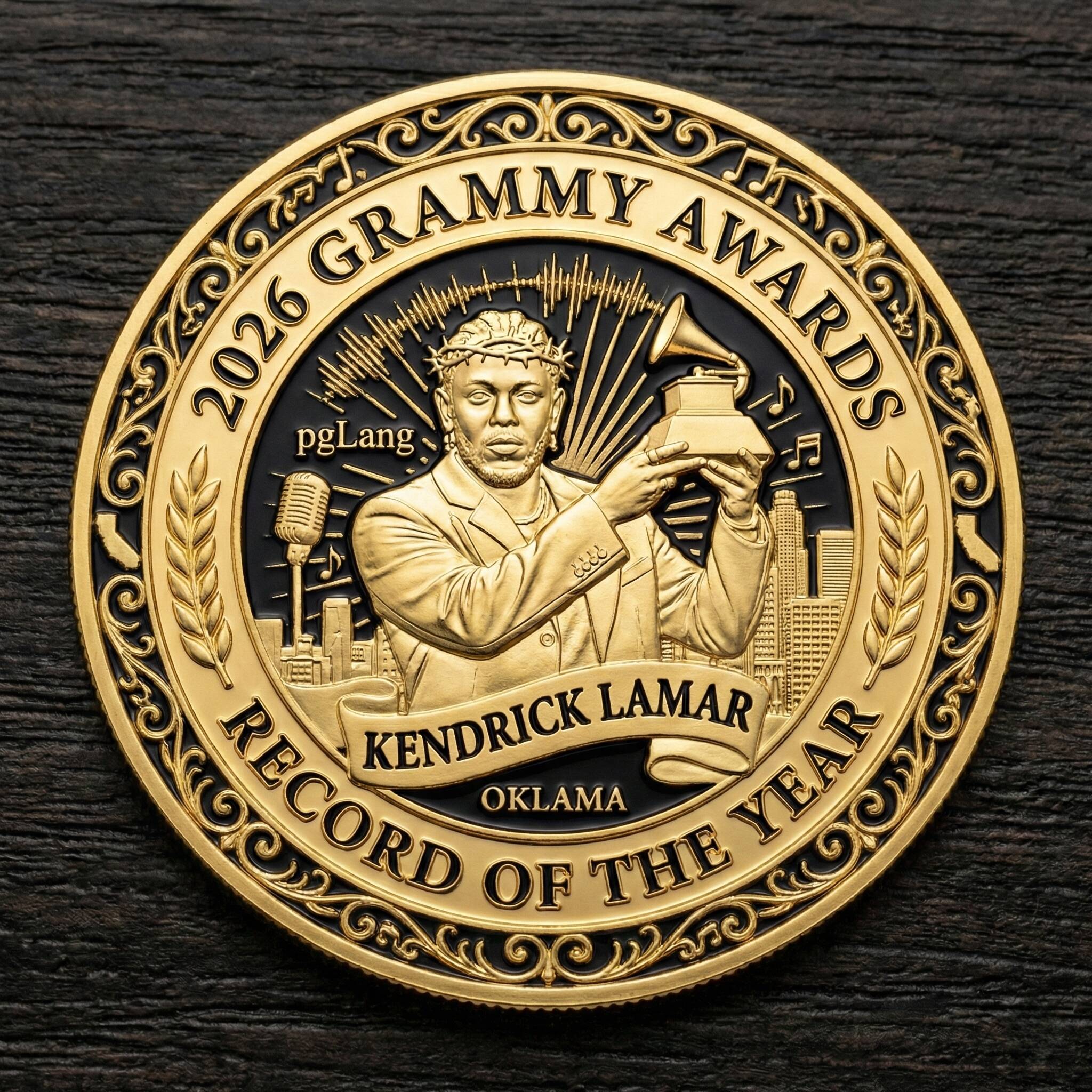 Kendrick Lamar – 2026 Grammy Awards Commemorative Coin