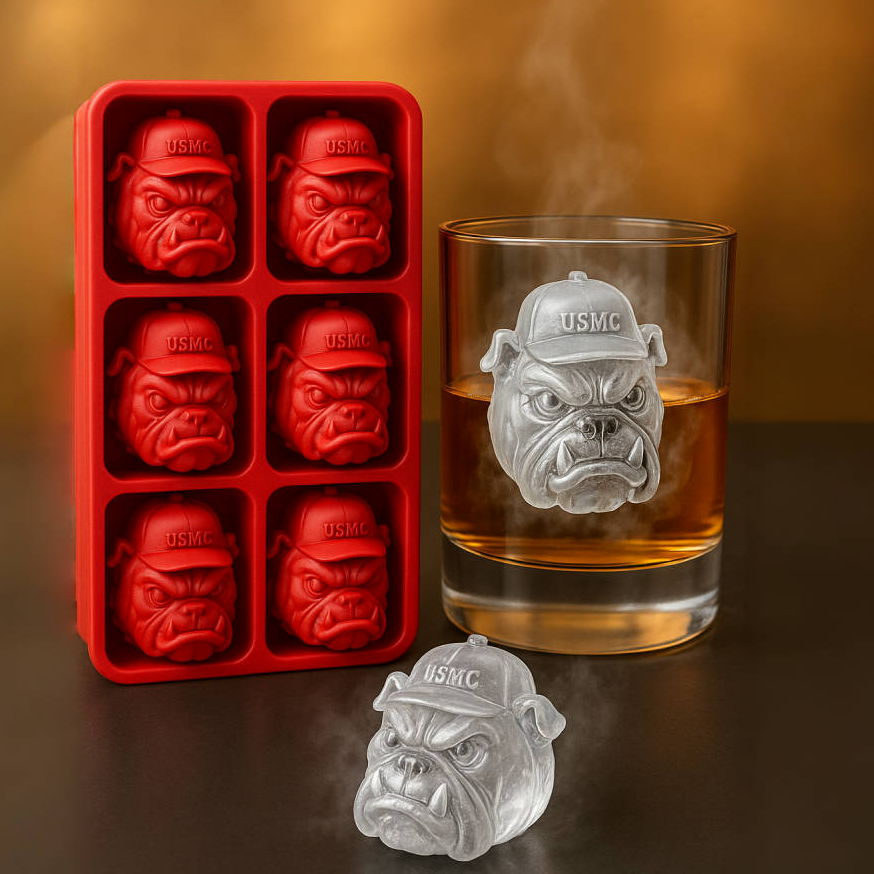 USMC 250th Anniversary Devil Dogs Ice Mould