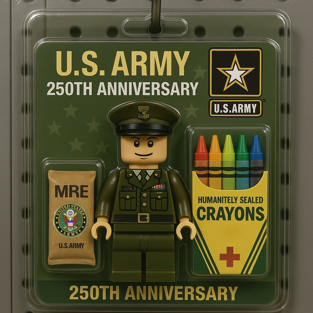 250th Anniversary Military Commemorative Building Block Sets