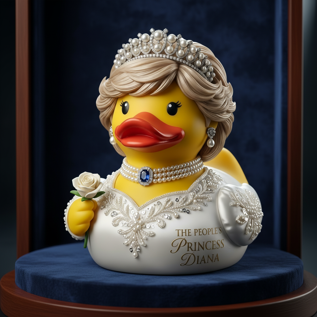 Princess Diana 65th Anniversary Commemorative Duck